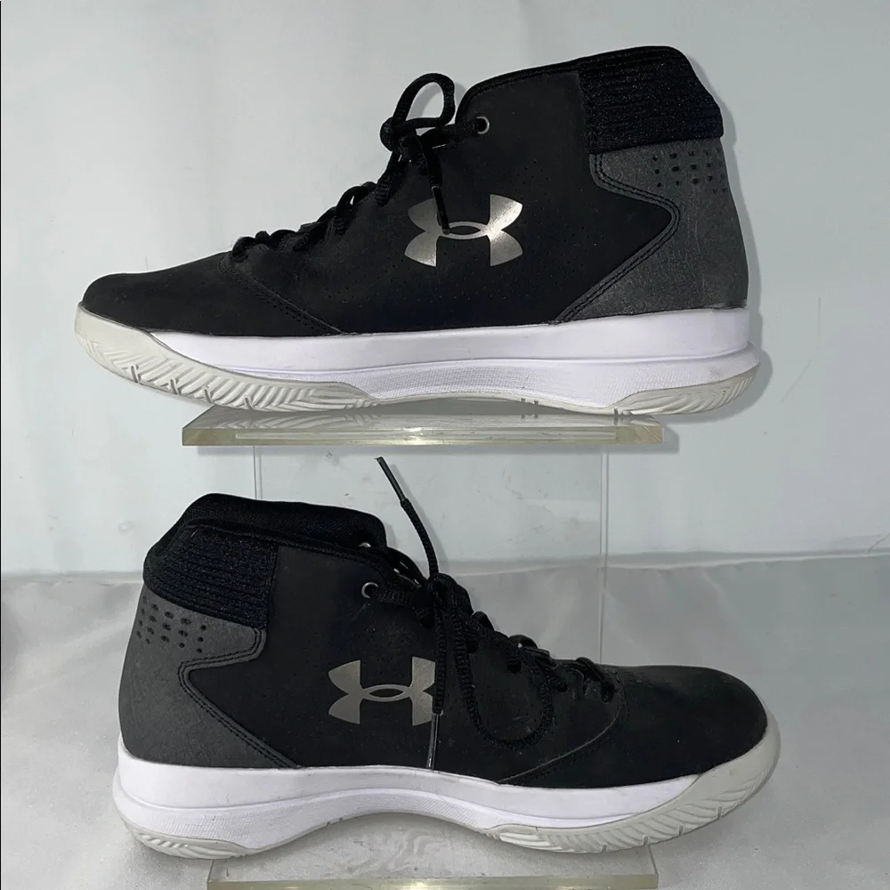 UNDER ARMOUR JET 2017 MID TOP BASKETBALL SHOES FTL-01-116 - Picture 2 of 8